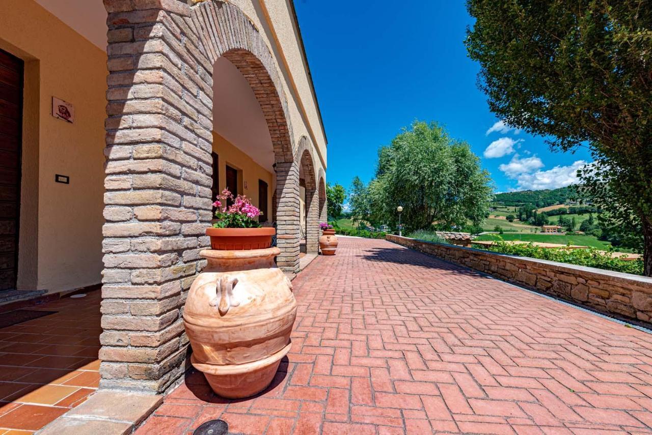Abadia Farneto Villa Gubbio Exteriör bild