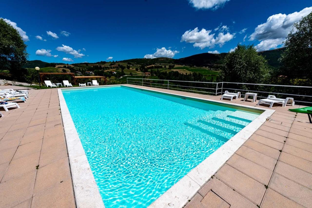 Abadia Farneto Villa Gubbio Exteriör bild