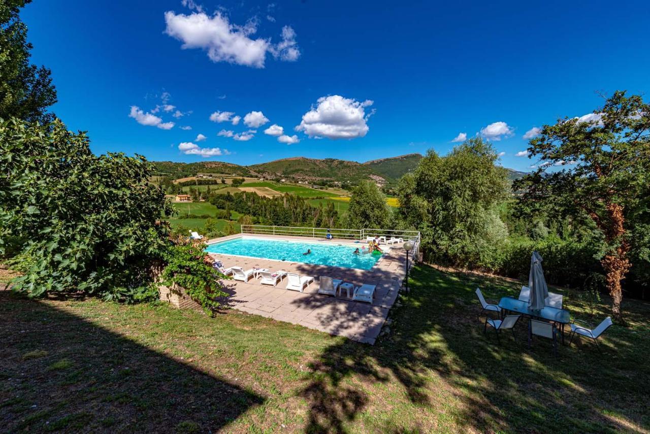Abadia Farneto Villa Gubbio Exteriör bild