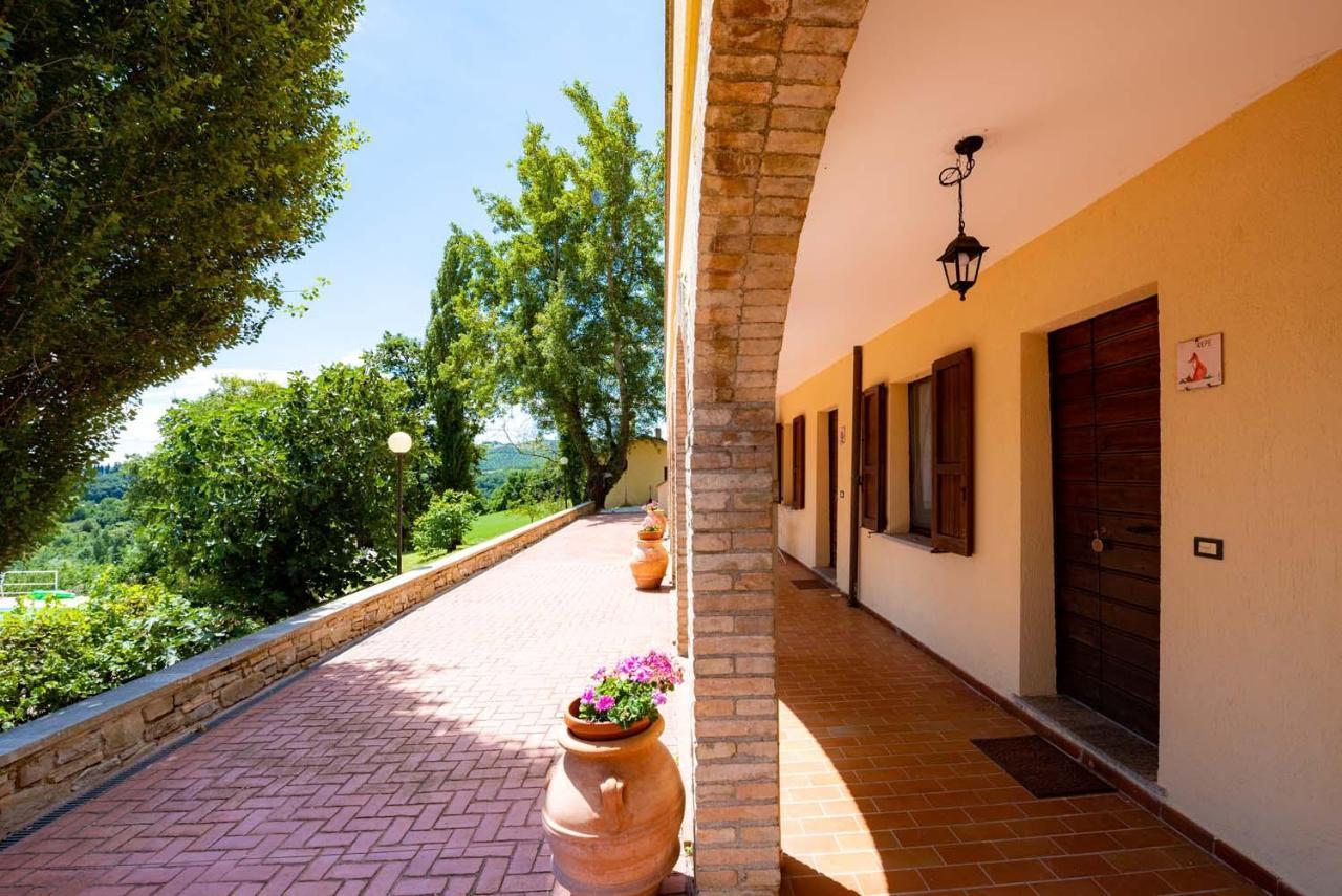 Abadia Farneto Villa Gubbio Exteriör bild