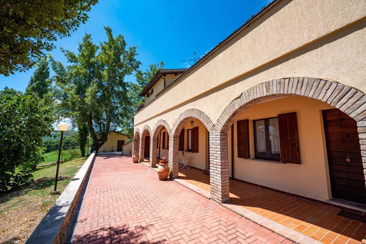 Abadia Farneto Villa Gubbio Exteriör bild