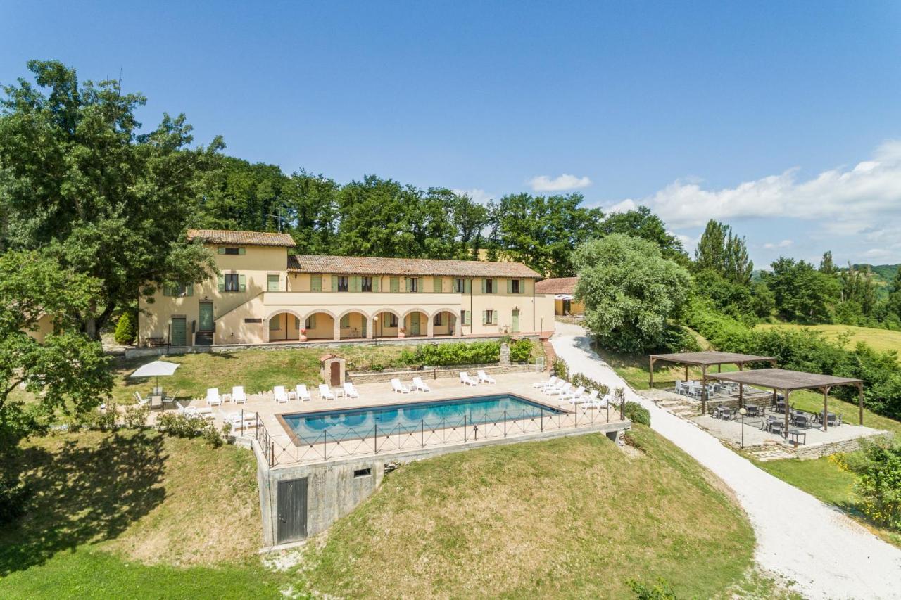 Abadia Farneto Villa Gubbio Exteriör bild
