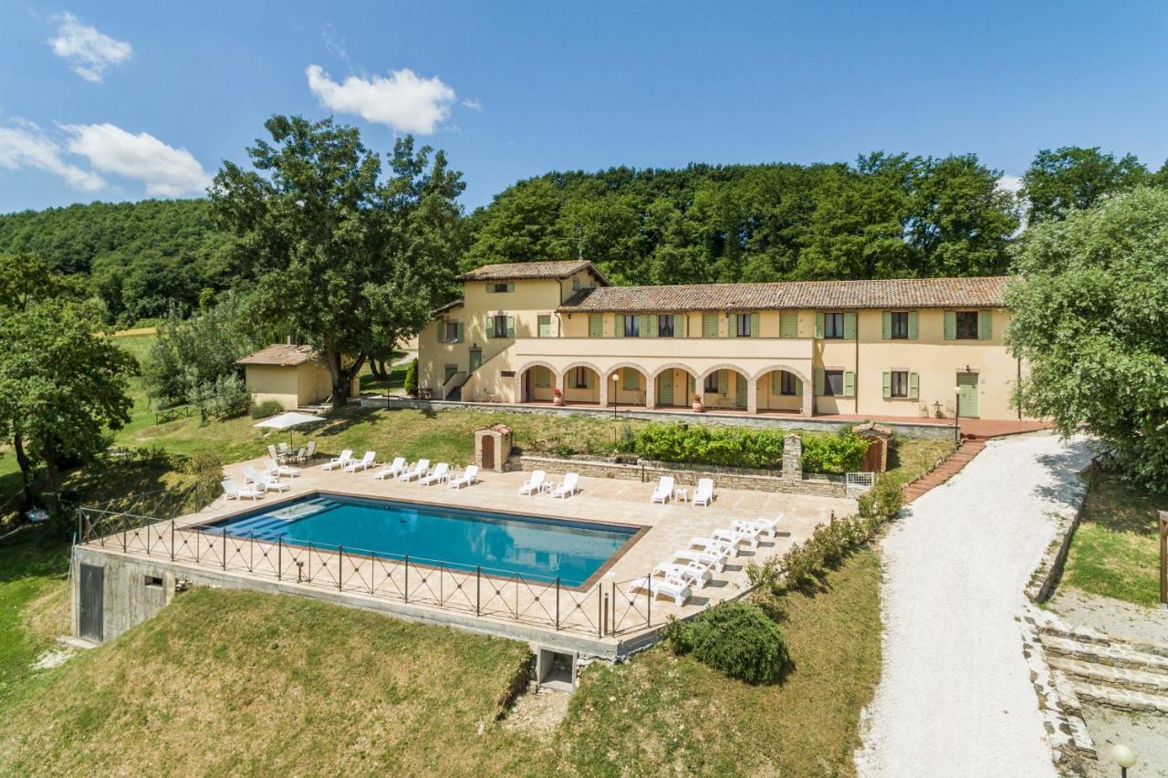 Abadia Farneto Villa Gubbio Exteriör bild