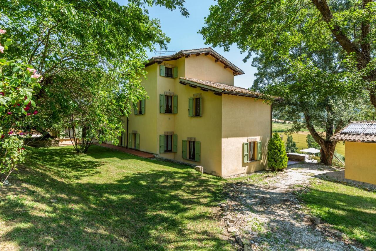 Abadia Farneto Villa Gubbio Exteriör bild