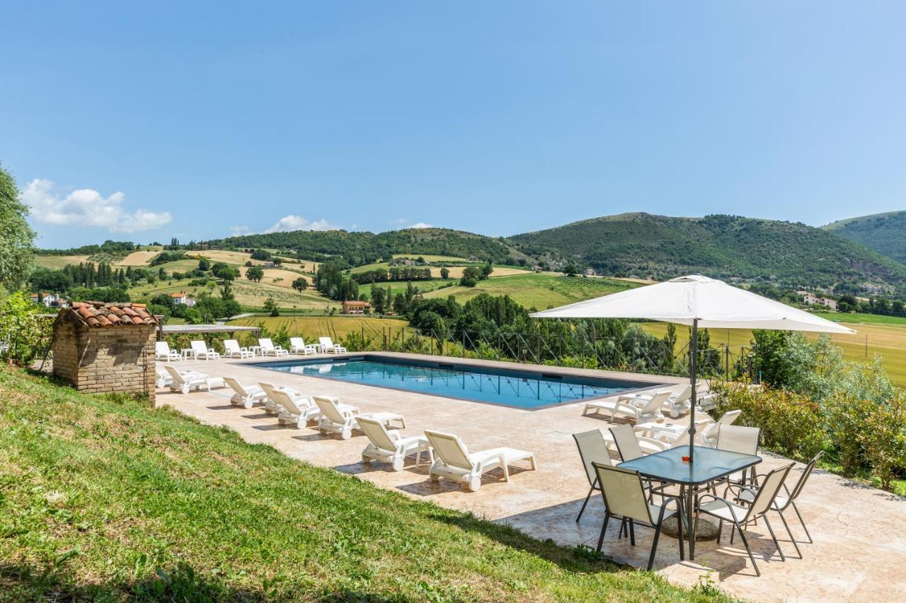 Abadia Farneto Villa Gubbio Exteriör bild