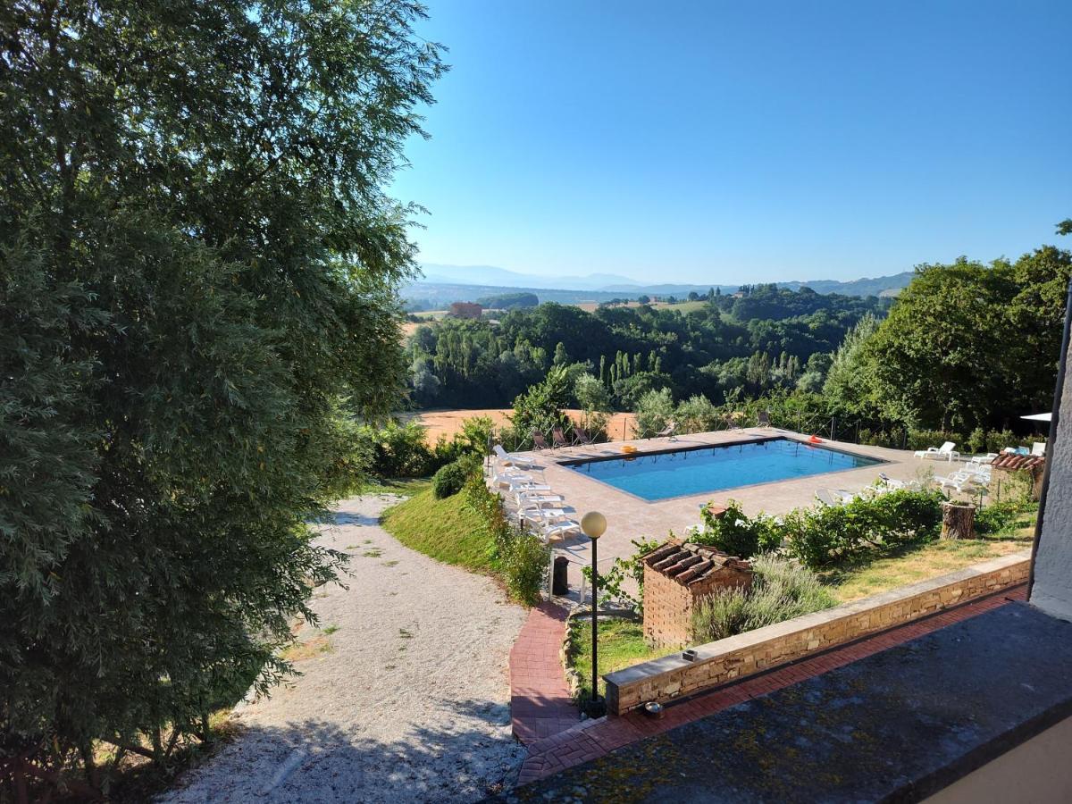 Abadia Farneto Villa Gubbio Exteriör bild